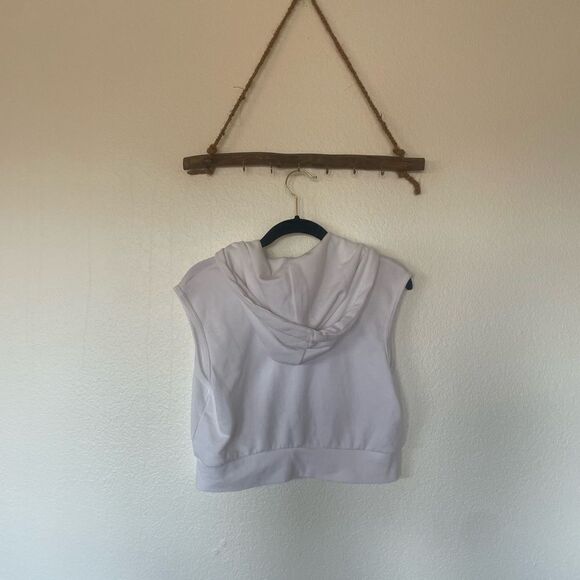 White cropped zip up - Picture 5 of 5